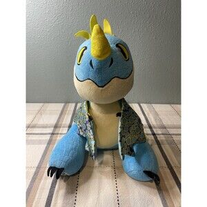Build A Bear Stormfly Dreamworks How To Train Your Dragon Plush Blue Yellow